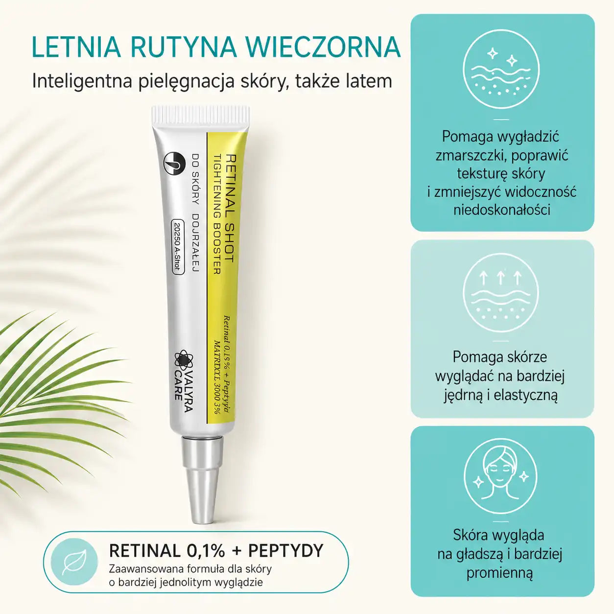 Valyra Retinal Shot™ - Booster z retinalem 0,1% na noc