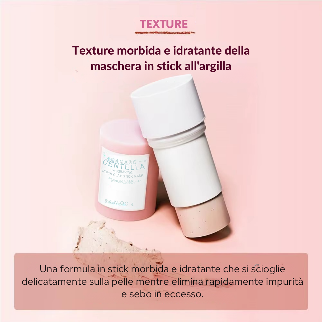 Valyra Centella Clay Stick™ + eBook “Skincare, Nutrizione e Lifestyle” in omaggio