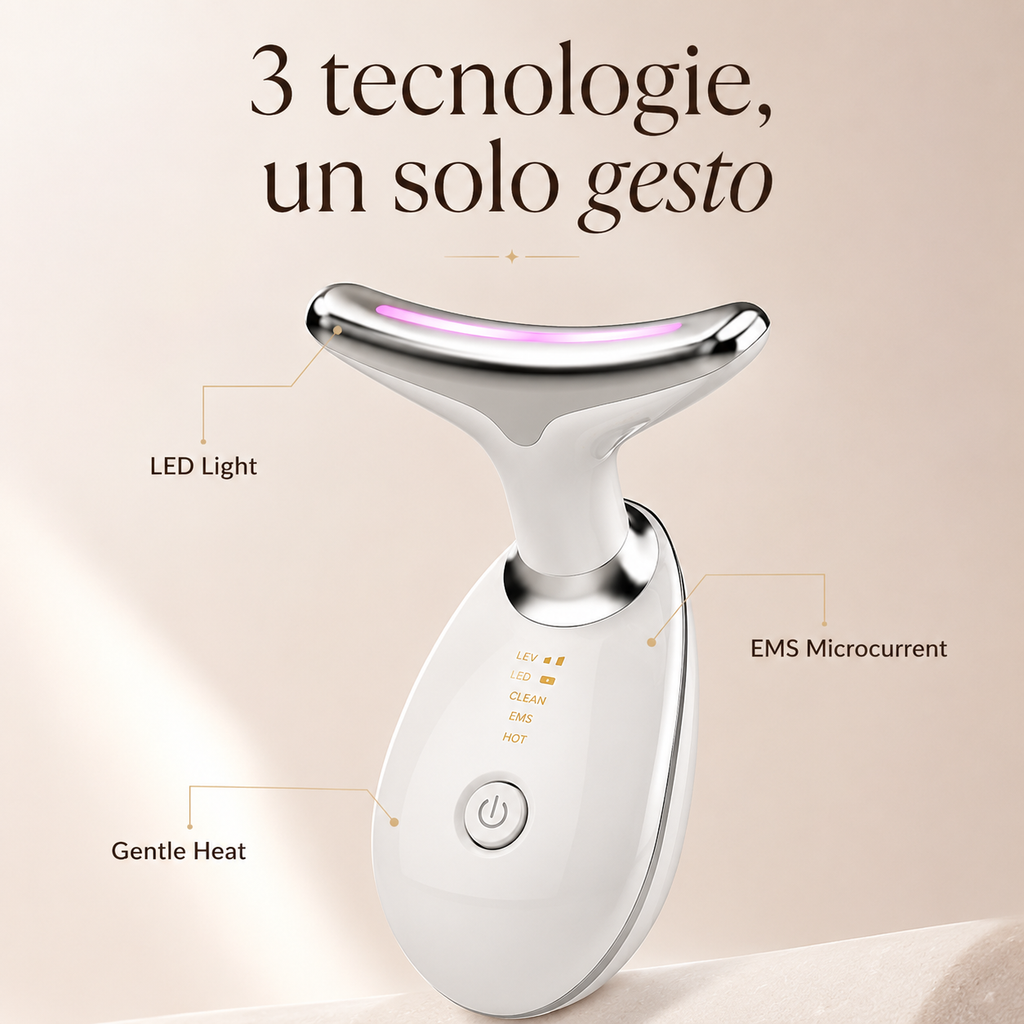 Valyra LumiLift™ – Dispositivo viso a microcorrente e luce LED