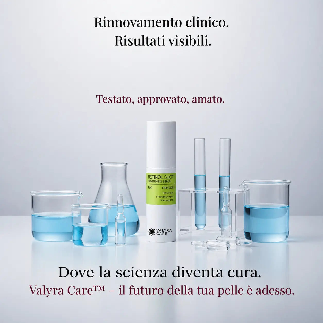 Valyra Retinol Shot Serum™ + eBook “Skincare, Nutrizione e Lifestyle” in omaggio