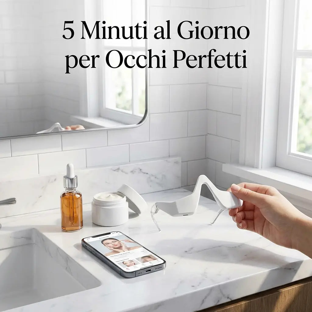 Valyra EyeLift Pro™ – Tecnologia Avanzata per una Zona Occhi Visibilmente Più Rilassata