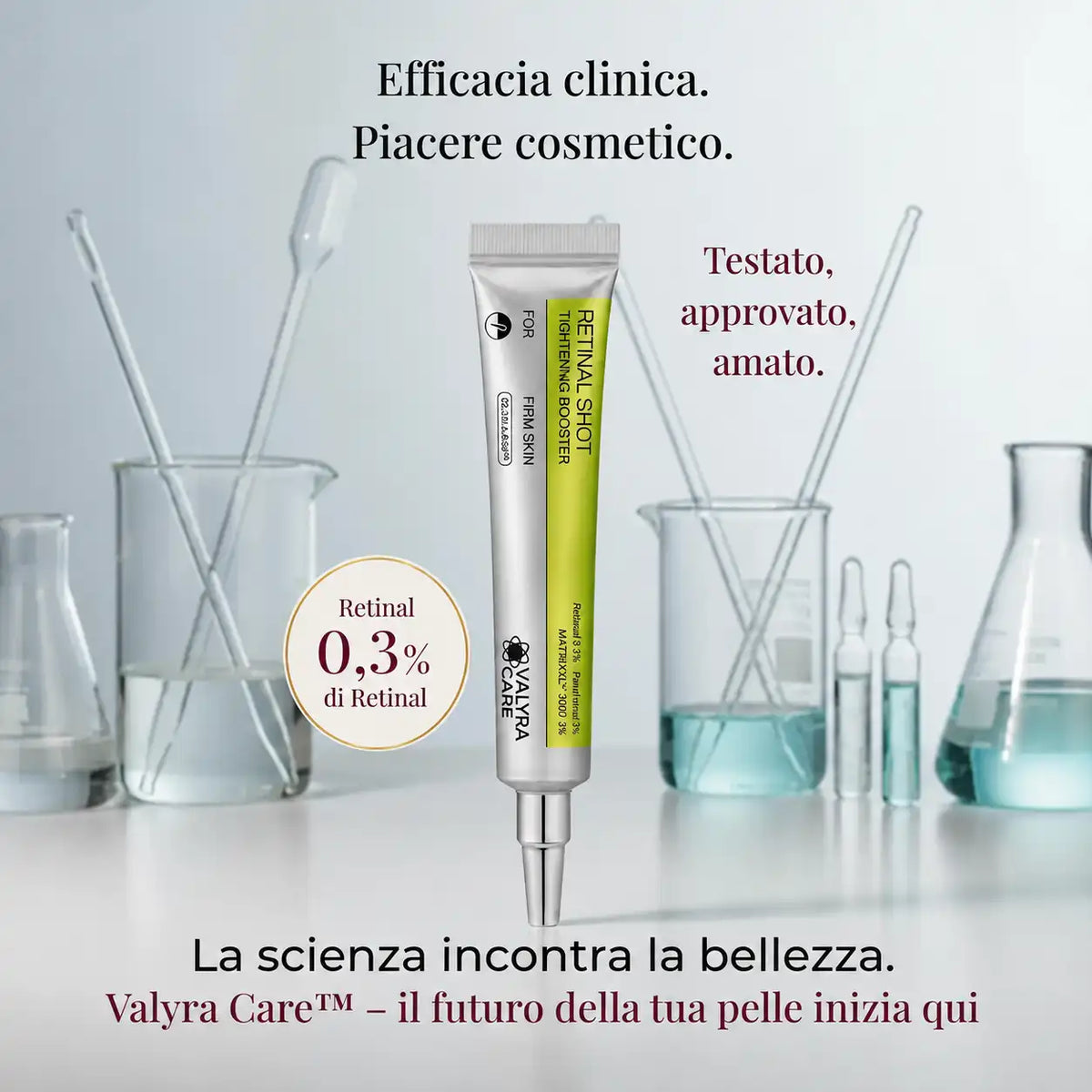Valyra Retinal Shot Booster™ + eBook “Skincare, Nutrizione e Lifestyle” in omaggio