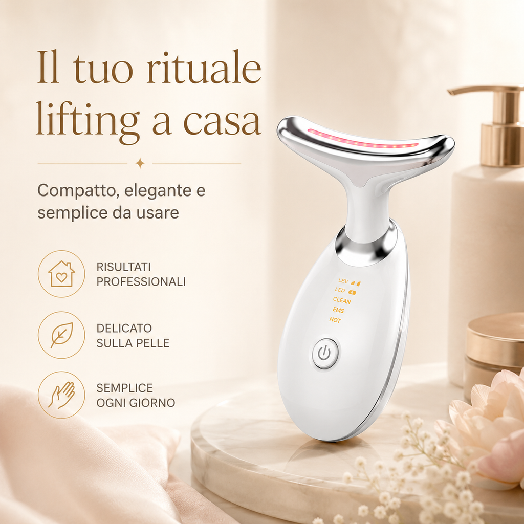Valyra LumiLift™ – Dispositivo viso a microcorrente e luce LED