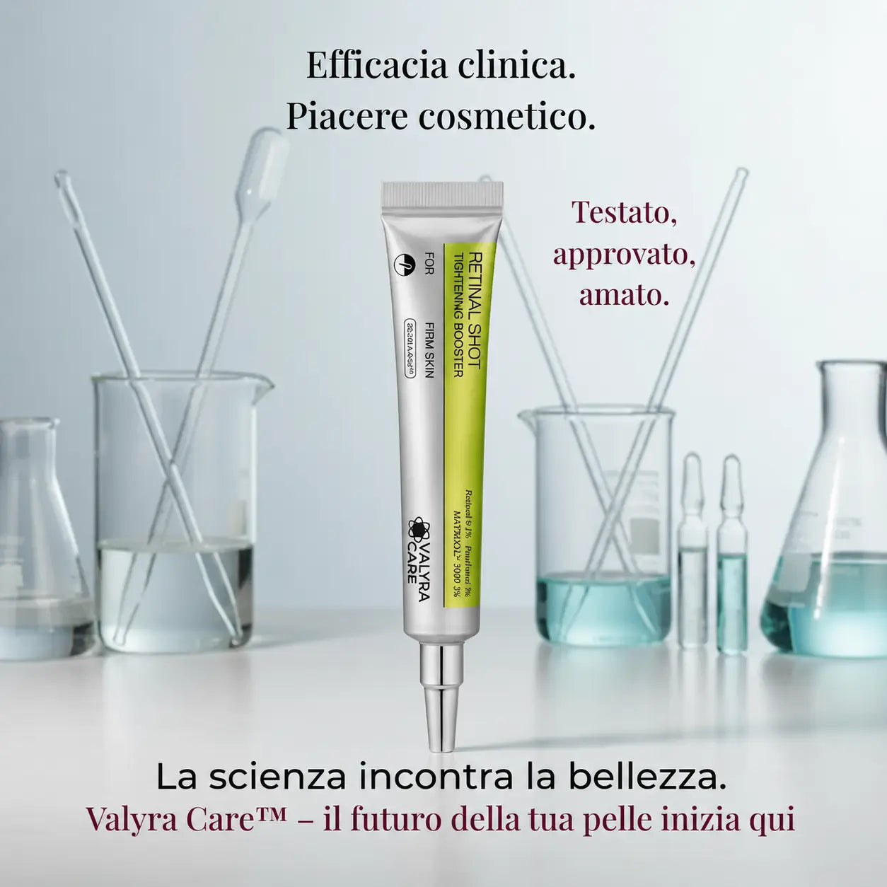 Valyra Retinal Shot Booster™ + eBook “Skincare, Nutrizione e Lifestyle” in omaggio